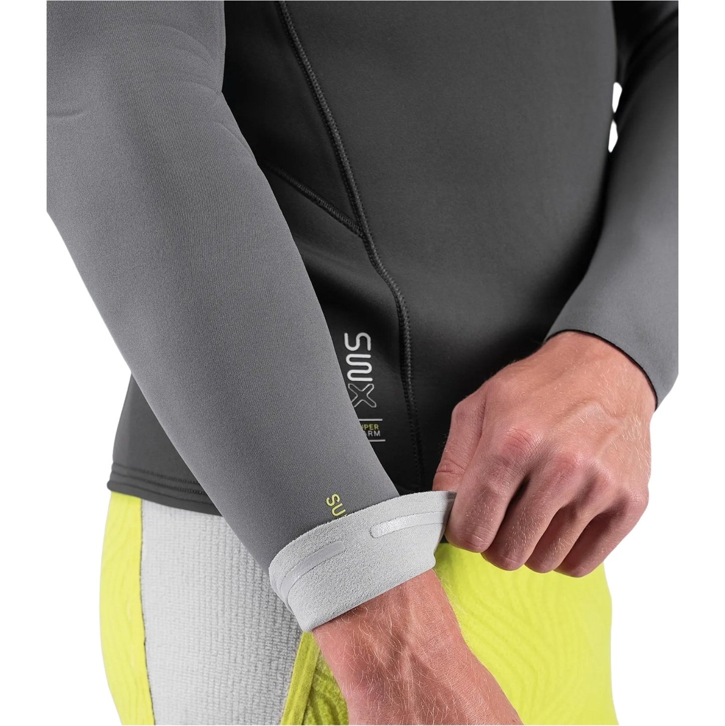 2026 Zhik Mens Superwarm X Neoprene Wetsuit Top DTP-1180-GRY - Grey
